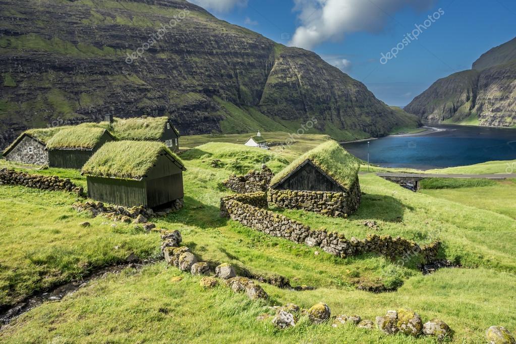 Faroé Encontre Ilhas Menina Na