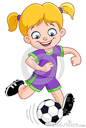 Desinibido Araguaina Menina Jogando Futebol